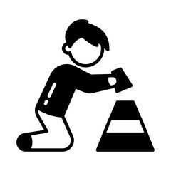 Learning icon in vector. Illustration
