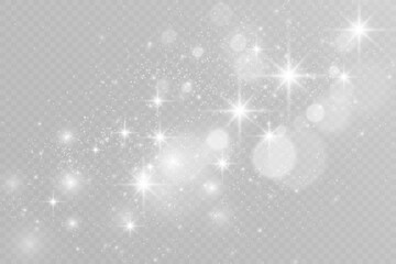 Brilliant dust vector shine. Glittering shiny ornaments for background. Vector illustration.	
