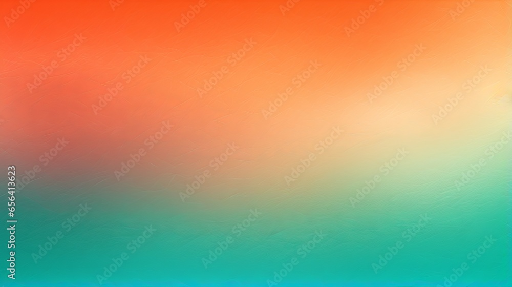 Poster colorful abstract background with grainy noise texture and gradient effect for summer poster design