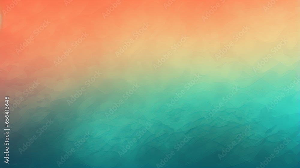 Poster colorful abstract background with grainy noise texture and gradient effect for summer poster design