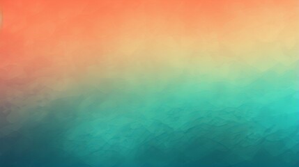 Colorful abstract background with grainy noise texture and gradient effect for summer poster design - obrazy, fototapety, plakaty