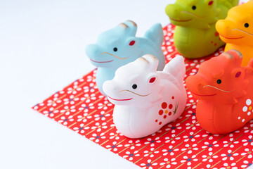 辰年の年賀状素材　干支　辰年
