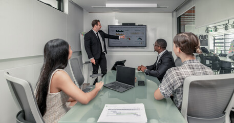 Advisor discusses financial reports, predicts risks, ensures resources are allocated adequacy.