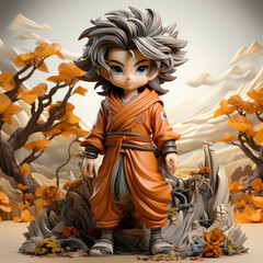 Fototapeta premium Person handsome By Generated AI