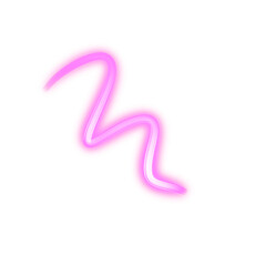 Neon effect shape