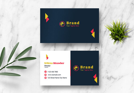 Business Card Layout Design