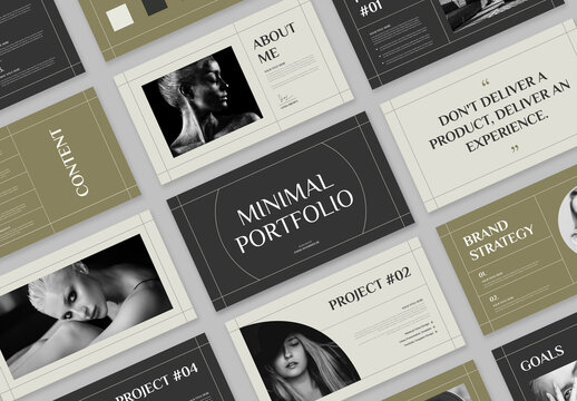 Minimal Portfolio Presentation Template