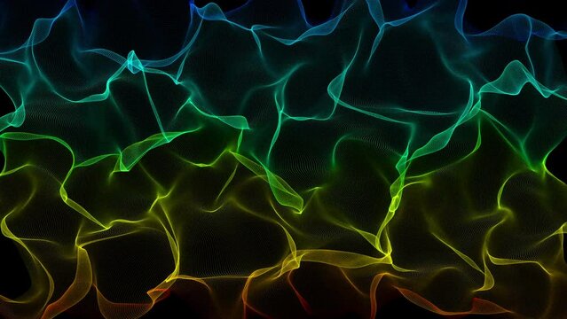 Rainbow Fractal Field