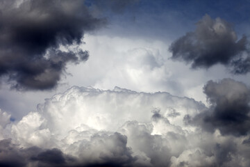 Cloudy sky background