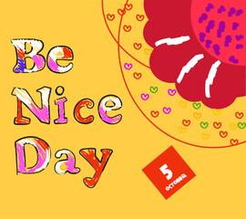 National Be Nice Day on October 5
