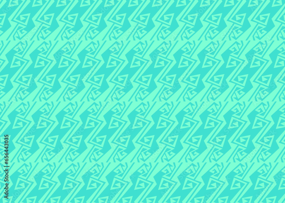 Poster minimalist background with simple ethnic ornament pattern. geometric aztec pattern