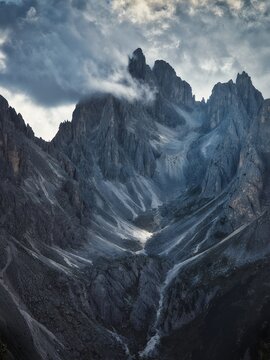 Cadini di Musurina, where Mordor from The Lord of the Rings was filmed, Dolomites, Italy