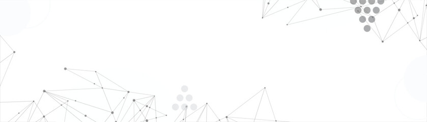 White light geometric texture background technology abstract design. Template Layout Banner, Flyer, Poster.