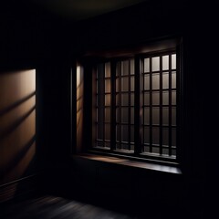 Dark and Dimly Lit Room