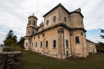 Gothic church in Ternopil region