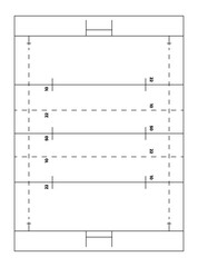 Rugby Field Diagram