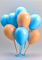 Happy birthday, ballons