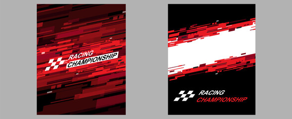 Racing speed background, vector illustration abstraction in car track