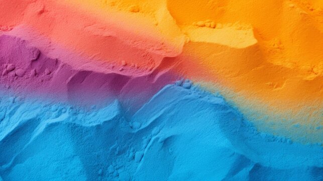 Multicoloured sandy background, Generative AI