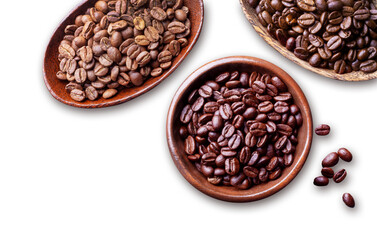 Fototapeta premium verschiedene Kaffeesorten