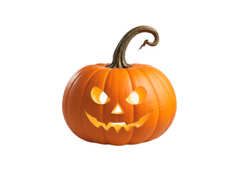 Jack O Lantern stock on white background