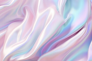 Holographic abstract pastel colors backdrop. Hologram gradient neon color. Foil effect. Rainbow...