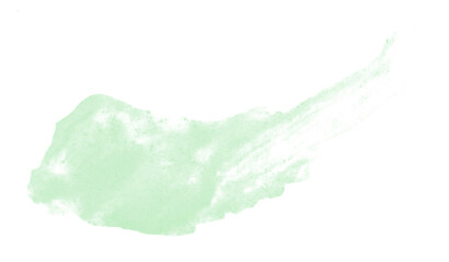 Watercolour Grunge Brush Stroke. Royalty high-quality free stock image of green watercolor overlay...