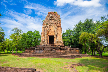 Phra Prang in Si Thep historical park It is an architecture in the Dvaravati period in Phetchabun...