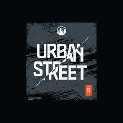 Urban street t-shirt and apparel design