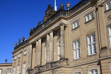 Fototapeta na wymiar Copenhagen Royal Palace