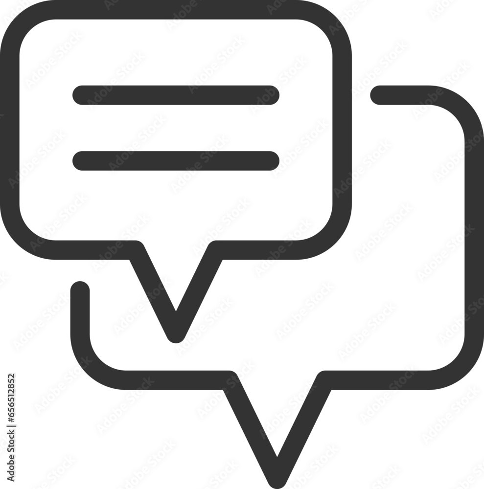 Poster chat icon vector design element. talk bubble speech sign. dialogue balloon.
