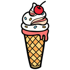 strawberry ice cream