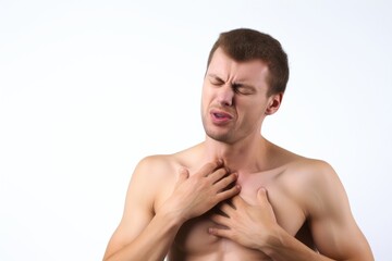 Fototapeta premium Skin diseases-allergies, psoriasis, eczema, dermatitis, Sdiseases symptoms concept