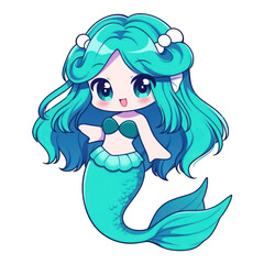 Cute Chibi Mermaid