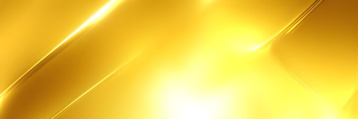 Obraz premium Abstract golden background with waves. Gold waves texture banner.