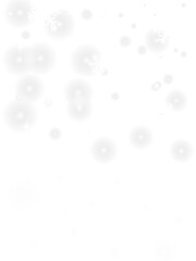 Snowflakes in winter season.