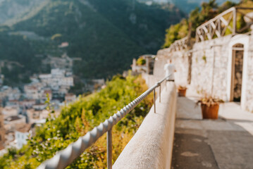 Amalfi, Włochy, IT, Italia, wybrzeże, brzeg, woda, morze, fale, morski, wybrzeze, italia, podróż, miasteczko, krajobraz, port, lato, amalfi, europa, tourismus - obrazy, fototapety, plakaty