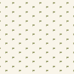 Set of Anatolian Turkish Motifs,  seamless evil eye and luck symbol. 