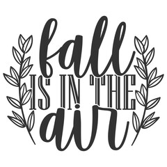 Fall Is In The Air - Fall Illustration