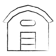 Hand drawn Barn icon