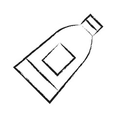 Hand drawn ointment paste icon