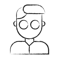 Hand drawn Eye mask icon