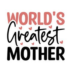 Mother's Day Craft SVG Design