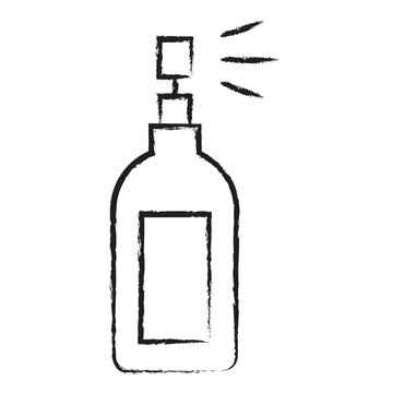 recommend clip art: Hand drawn Spray icon