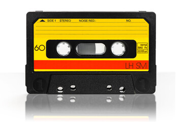 vintage audio cassette background
