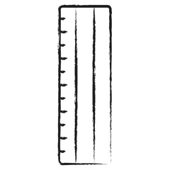 Hand drawn Ruler icon