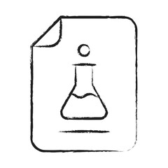 Hand drawn Chemistry Document icon
