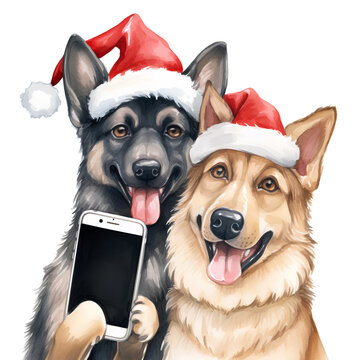 recommend clip art: Christmas Selfie Dogs Clipart
                    