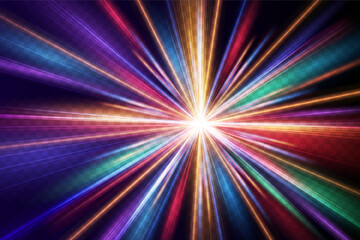 Fototapeta premium Abstract technological futuristic background. Motivational fast moving speed lines. Futuristic dynamic motion technology. Template of express lanes, lines. for games, business cards, posters, banners.