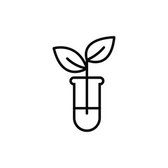 plant icon  vector lab herbs icon